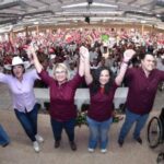 Candidatos al poder legislativo reciben sólido respaldo de la estructura morenista en Reynosa