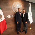 Presenta gobernador avances de seguridad en Tamaulipas a García Harfuch