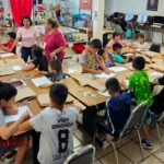 FAMILIAS NEOLAREDENSES APROVECHAN BIBLIOTECAS MUNICIPALES  AL MÁXIMO