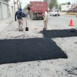 Mejora programa intensivo de bacheo importantes vialidades en Reynosa