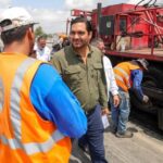 Rehabilitación de pavimento mejora tráfico vehicular en carretera Reynosa-Río Bravo