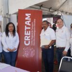 Participa CRETAM en Brigada Transformando Familias en Palmillas