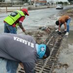 Realiza COMAPA limpieza de pluviales en diferentes sectores