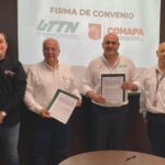 Firmó COMAPA convenio de colaboración de prácticas profesionales con la Universidad Tecnológica de Tamaulipas Norte