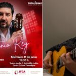Invita ITCA a concierto del guitarrista español Antonio Rey