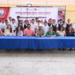 Refrenda Olga Sosa el apoyo a la educación, a las niñas y niños de González