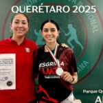 Regina Pedraza, orgullo de la UAT, brilla en el nacional de esgrima 2025