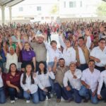 Lleva SEBIEN apoyo a ejido Graciano Sánchez del municipio de González