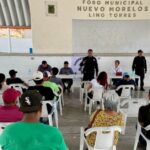 Imparte Guardia Estatal plática preventiva contra adicciones en Nuevo Morelos