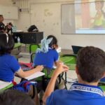 Guardia Estatal de Género brinda información preventiva a estudiantes de secundaria