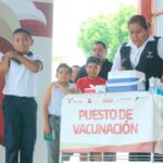 Se sitúa Tamaulipas en segundo lugar nacional en Semana de Vacunación; jornada continúa