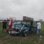 Guardia Estatal atiende accidente en la Carretera Federal 80