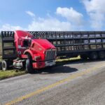 Alerta: circulación obstruida en carril derecho de sur a norte en Carretera Federal 180