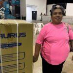 Agradecen familias reynosenses entrega gratuita de refrigeradores