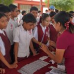 BRIGADA JÓVEN LLEGA A LA ESCUELA SECUNDARIA NO.80 CON SERVICIOS MUNICIPALES PARA BENEFICIAR A LA COMUNIDAD ESTUDIANTIL