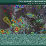 Dejará «Barry» más lluvias, vientos fuertes y granizo en el noreste de México