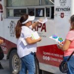Acerca COMAPA servicios de la unidad móvil a la colonia Las Fuentes Coloniales