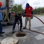 Realizó COMAPA sondeo de red de drenaje sanitario en distintos sectores