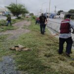 Desarrollan cuadrillas municipales limpieza y saneamiento en Reynosa