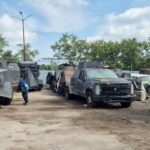 FGR DESTRUYE 15 VEHÍCULOS CON BLINDAJE ARTESANAL