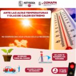 Exhorta COMAPA a cuidar el agua ante las altas temperaturas