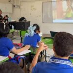 Guardia Estatal de Género brinda información preventiva a estudiantes de secundaria