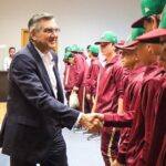 Abanderó gobernador Américo Villarreal a beisbolistas tamaulipecos rumbo a Torneo Latinoamericano
