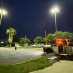Rehabilitó Gobierno de Carlos Peña Ortiz Iluminación de Parque del Bienestar La Joya