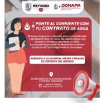 Invita COMAPA a realizar contratación y contribuir al buen funcionamiento del servicio