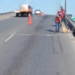 Limpieza de puentes vehiculares mejora seguridad de infraestructura vial en Reynosa