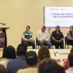Firman SEDUMA y Nuevo Laredo alianza por un futuro más verde