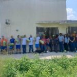 Adolescentes en conflicto con la Ley Penal siembran y cosechan sandías en huertos comunitarios