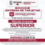Entregará Carlos Peña Ortiz Tarjetas de Becas Municipales a universitarios