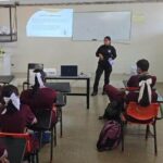 Lleva Guardia Estatal de Género plática para prevenir violencia en el noviazgo a secundaria de Ciudad Madero