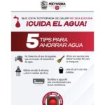 Cuida el agua, que el calor no sea una excusa para usarla correctamente