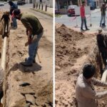 Inició COMAPA rehabilitación de drenaje sanitario en la colonia Aztlán