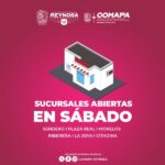 Facilita COMAPA pago de servicios con sucursales abiertas en sábado y página web