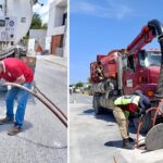 COMAPA de Reynosa refuerza limpieza de pozos de visita para prevenir obstrucciones