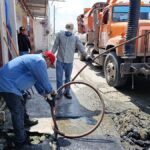 Realizó COMAPA limpieza de descargas sanitarias en la Zona Centro