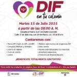 Llevará DIF-Reynosa servicios gratuitos con Brigada a la colonia 15 de Enero