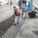 Limpia Ayuntamiento de Reynosa instalaciones pluviales, drenes y calicheras