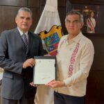 Entrega gobernador nombramiento a nuevo secretario de Seguridad de Tamaulipas