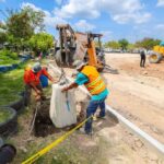 Continúa el Gobierno de Reynosa con la creación y mantenimiento de canchas deportivas