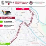 Aviso por limitación temporal de vialidades, sábado 12 de julio