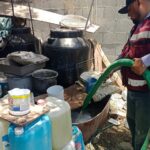 Continúa Gobierno de Reynosa con reparto de agua en la colonia Lampacitos