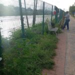 Realiza Gobierno de Reynosa labores de mantenimiento en el Parque Lineal Anzaldúas