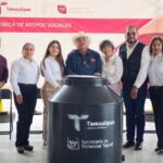 Entrega SEBIEN tinacos en Palmillas