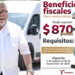 Ofrece Gobierno del Estado beneficios fiscales a propietarios de motocicletas