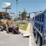 Notorio avance de rehabilitación de áreas verdes en Reynosa
