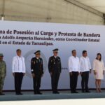 Participa titular de SSPT en toma de posesión del nuevo coordinador estatal de la Guardia Nacional en Tamaulipas